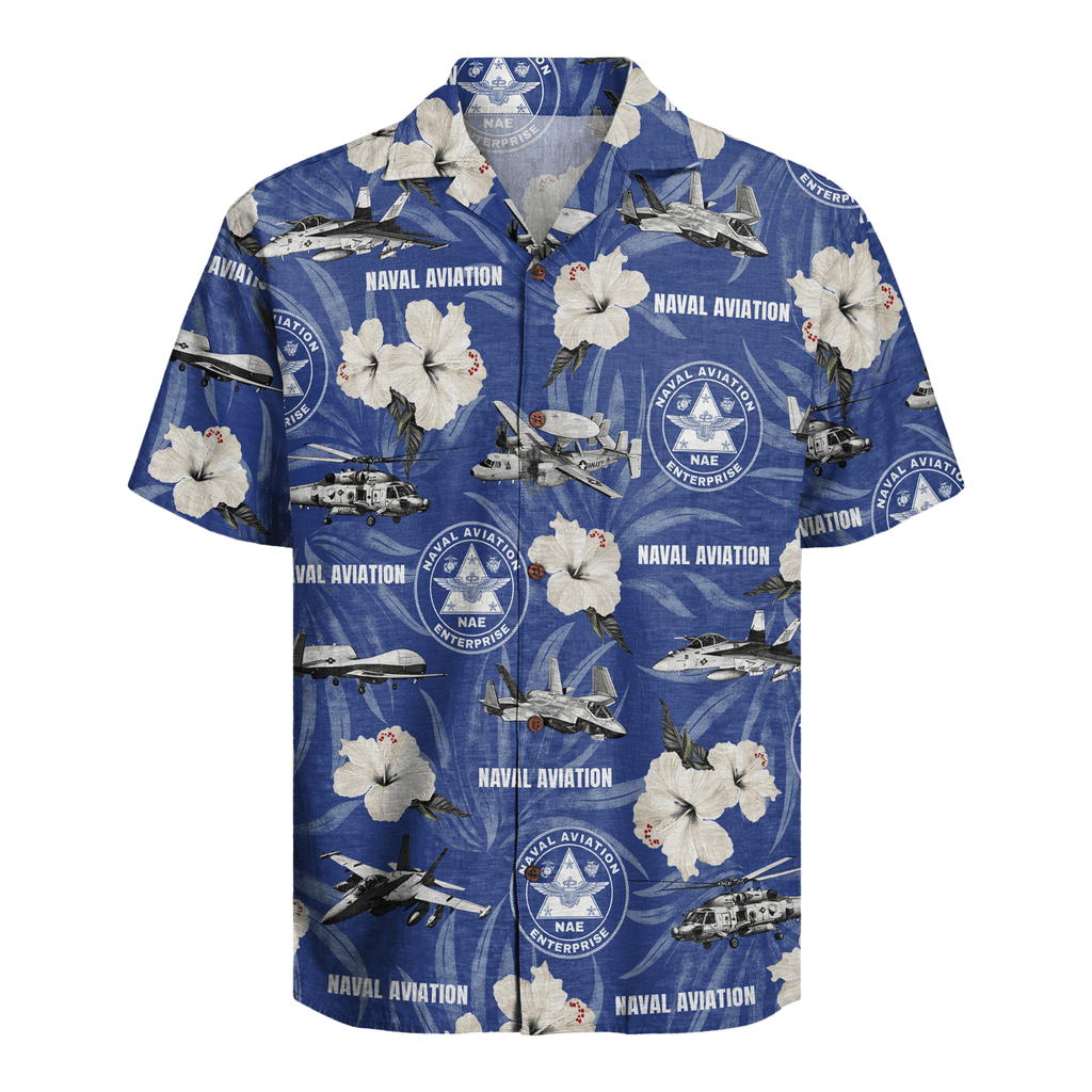 US Naval Aviation 250th Years of Service Hawaiian Shirt