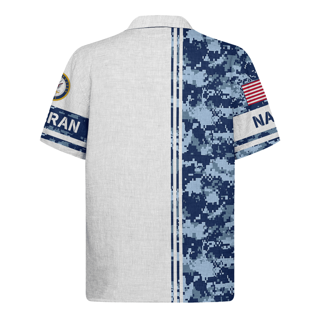 US Navy 250th Years Of Service Hawaiian Shirt