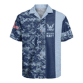 US Navy 250th Years Of Service Hawaiian Shirt