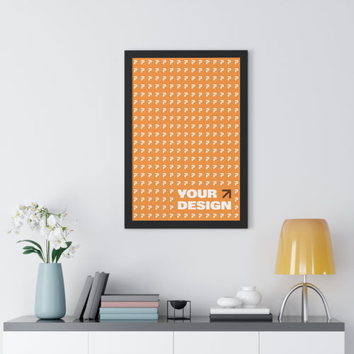 Framed Vertical Poster
